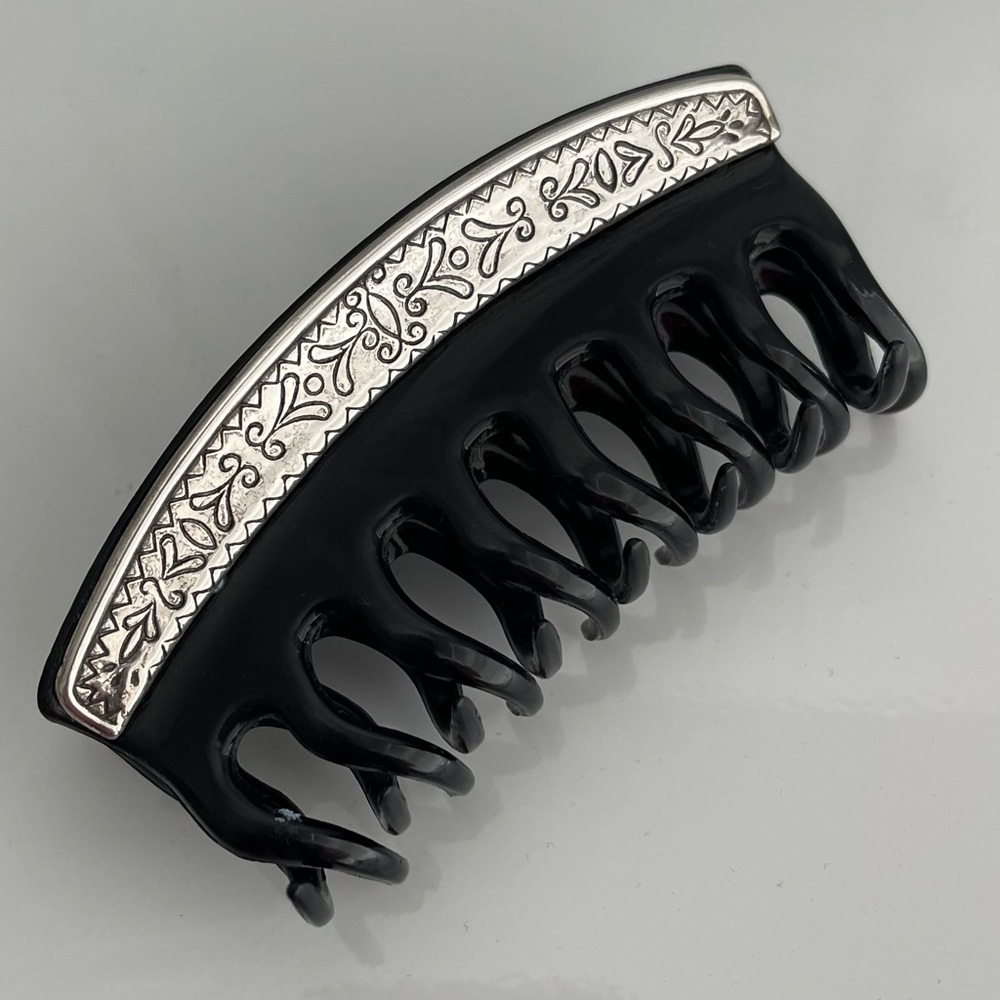 Brighton large black claw hair clip-Nice!